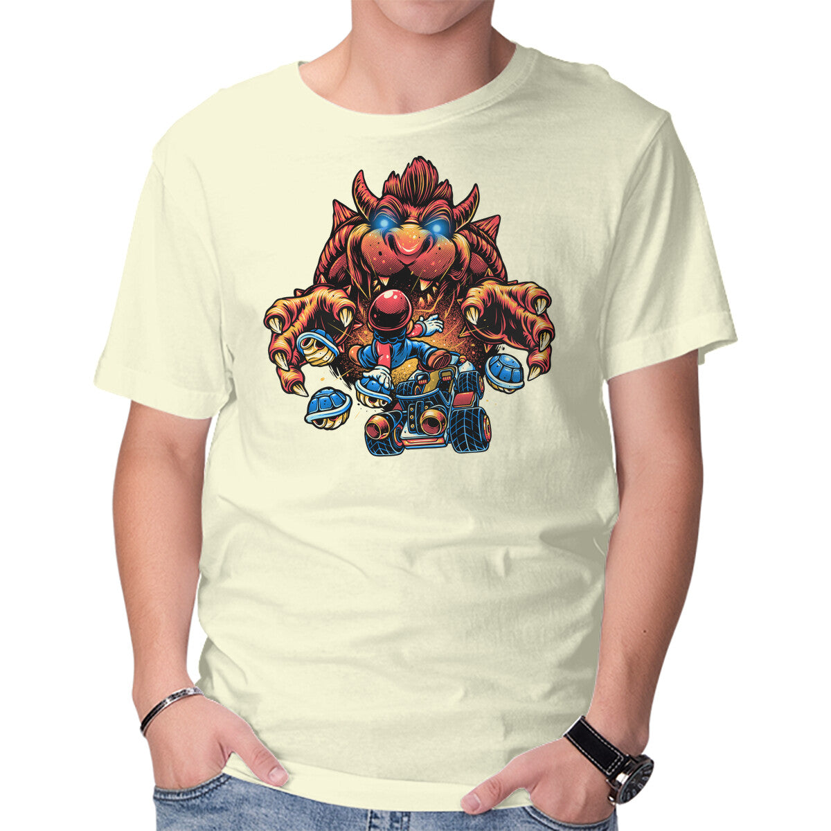Against The Final Boss – Gaming Graphic T-Shirt