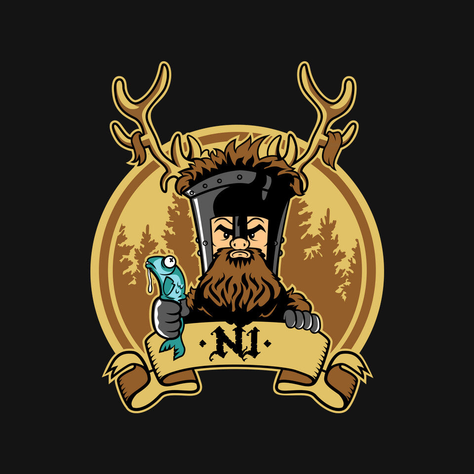 Ni Knight – Movie Graphic T-Shirt design artwork for black graphic T-shirt
