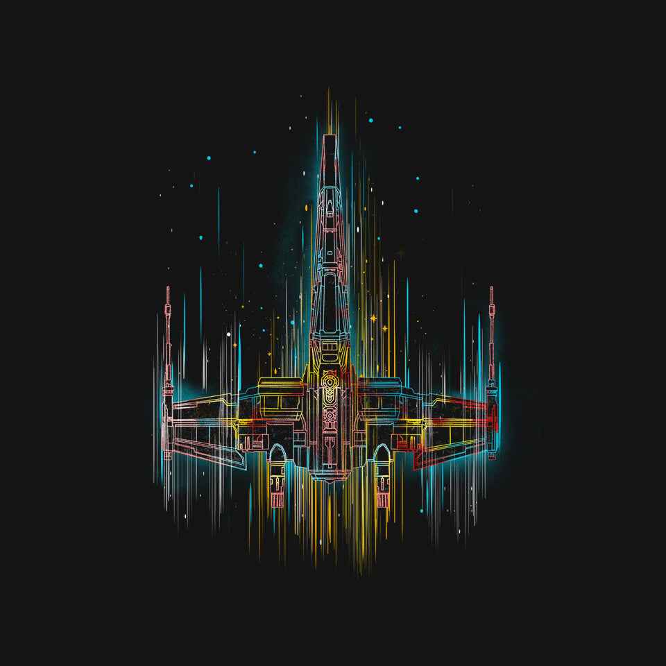 Neon X-Wing