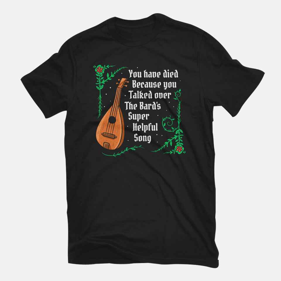 Talking Over The Bard