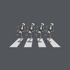 Bony Road – Horror Graphic T-Shirt design artwork for charcoal graphic T-shirt