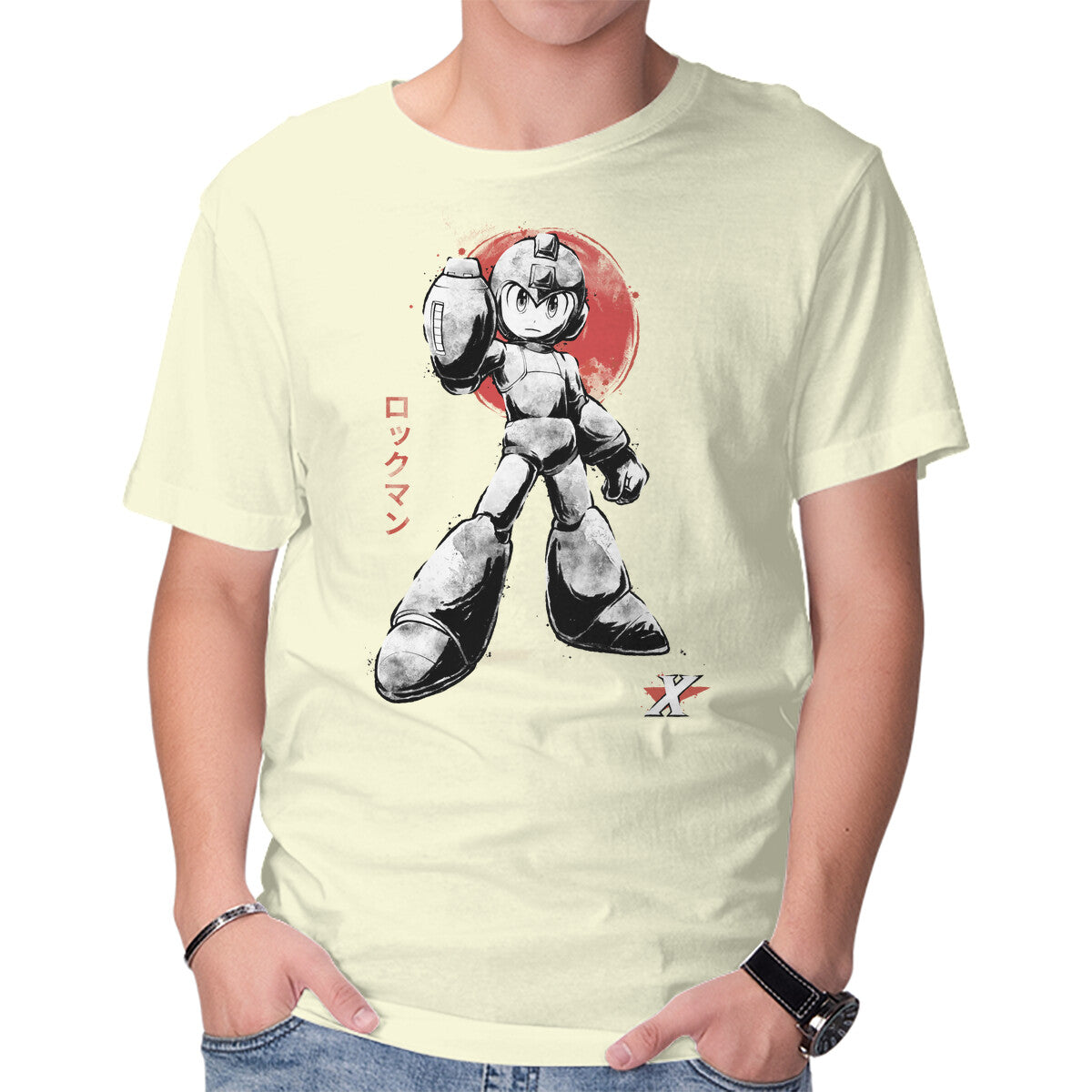 Mega Kid Sumi-e – Gaming Graphic T-Shirt
