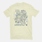 Water Starter Sumi-e – Anime Graphic T-Shirt