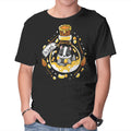 Loyal Potion – Fantasy Graphic T-Shirt in black, product display
