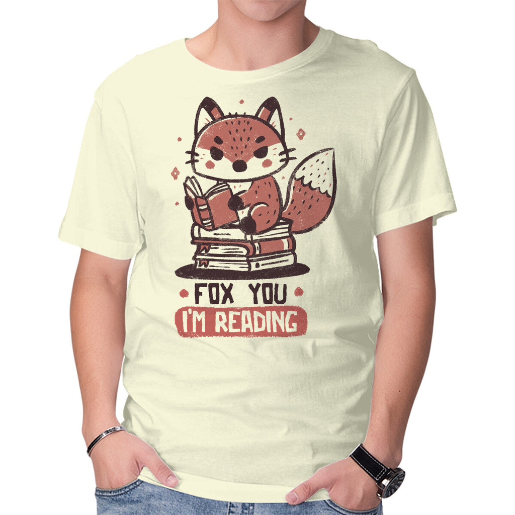 Fox You I'm Reading – Animal Graphic T-Shirt