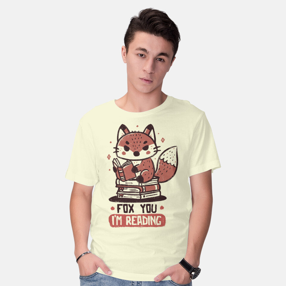 Fox You I'm Reading – Animal Graphic T-Shirt