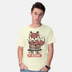 Fox You I'm Reading – Animal Graphic T-Shirt