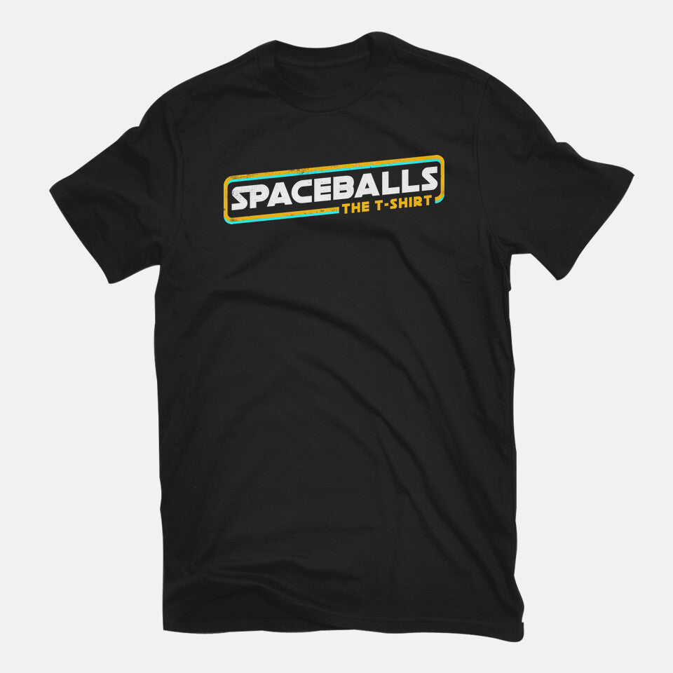 Spaceballs The T-Shirt in black, flat-lay product view