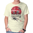 Battle On The Beach – Sci-Fi Graphic T-Shirt