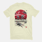 Battle On The Beach – Sci-Fi Graphic T-Shirt