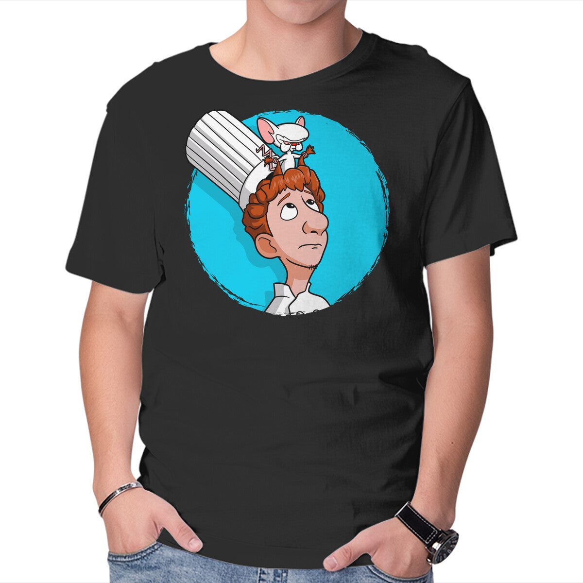 Controller – Movie Graphic T-Shirt in black, product display