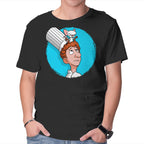 Controller – Movie Graphic T-Shirt in black, product display
