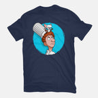 Controller – Movie Graphic T-Shirt in navy, flat-lay product view