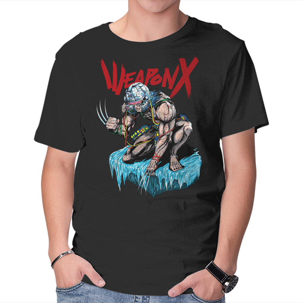 Berserker Weapon X – Anime Graphic T-Shirt in black, product display