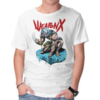 Berserker Weapon X – Anime Graphic T-Shirt in white, product display