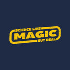 Magic Graphic T-Shirt graphic print detail on navy T-shirt