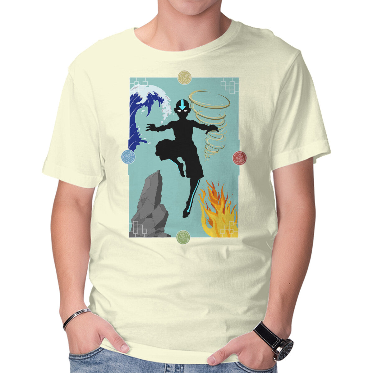 Four Elements – Anime Graphic T-Shirt