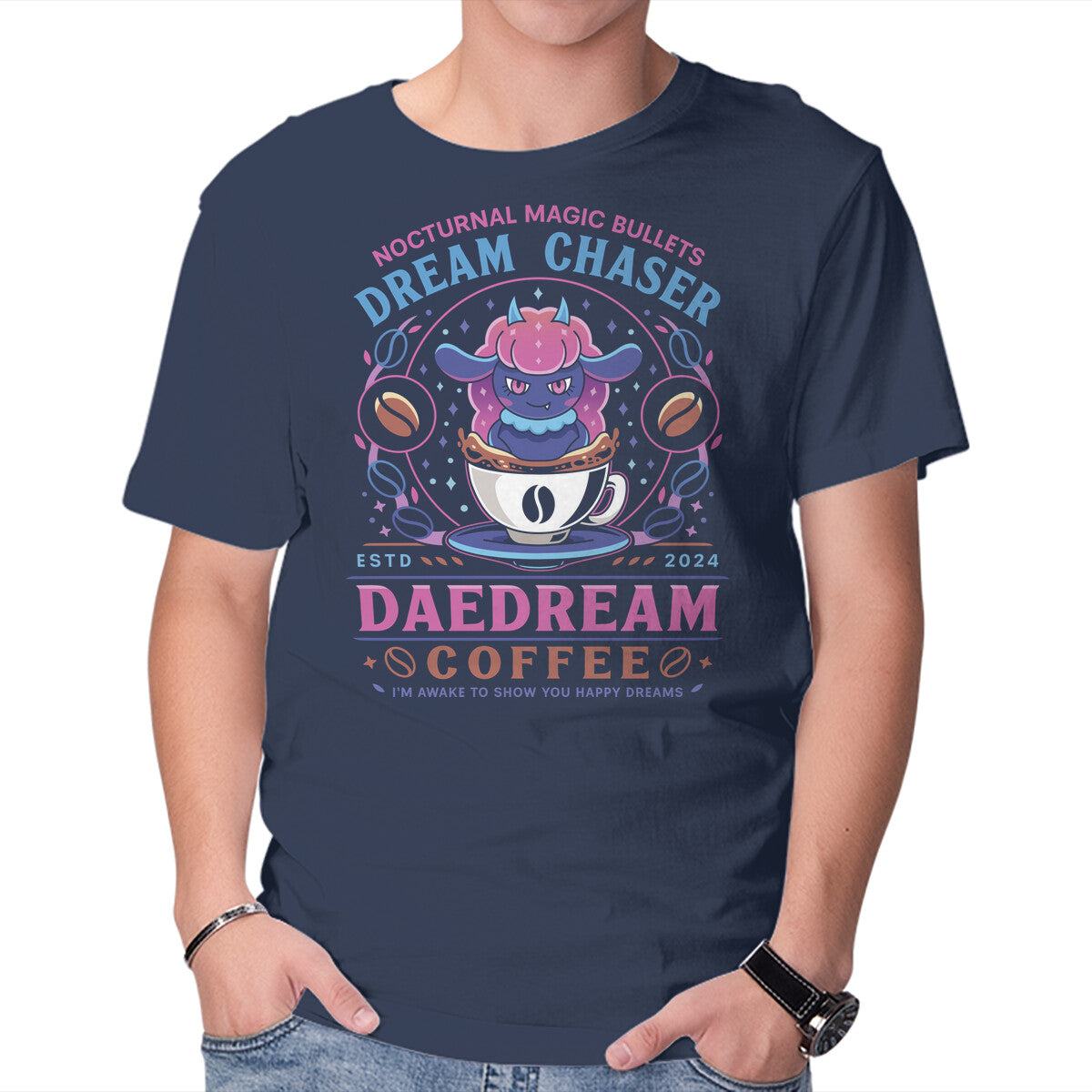 Daedream Dark Element Coffee in navy, product view