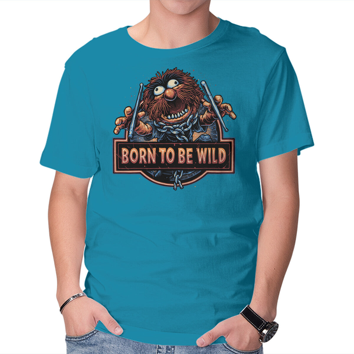 Be Wild in turquoise, product view