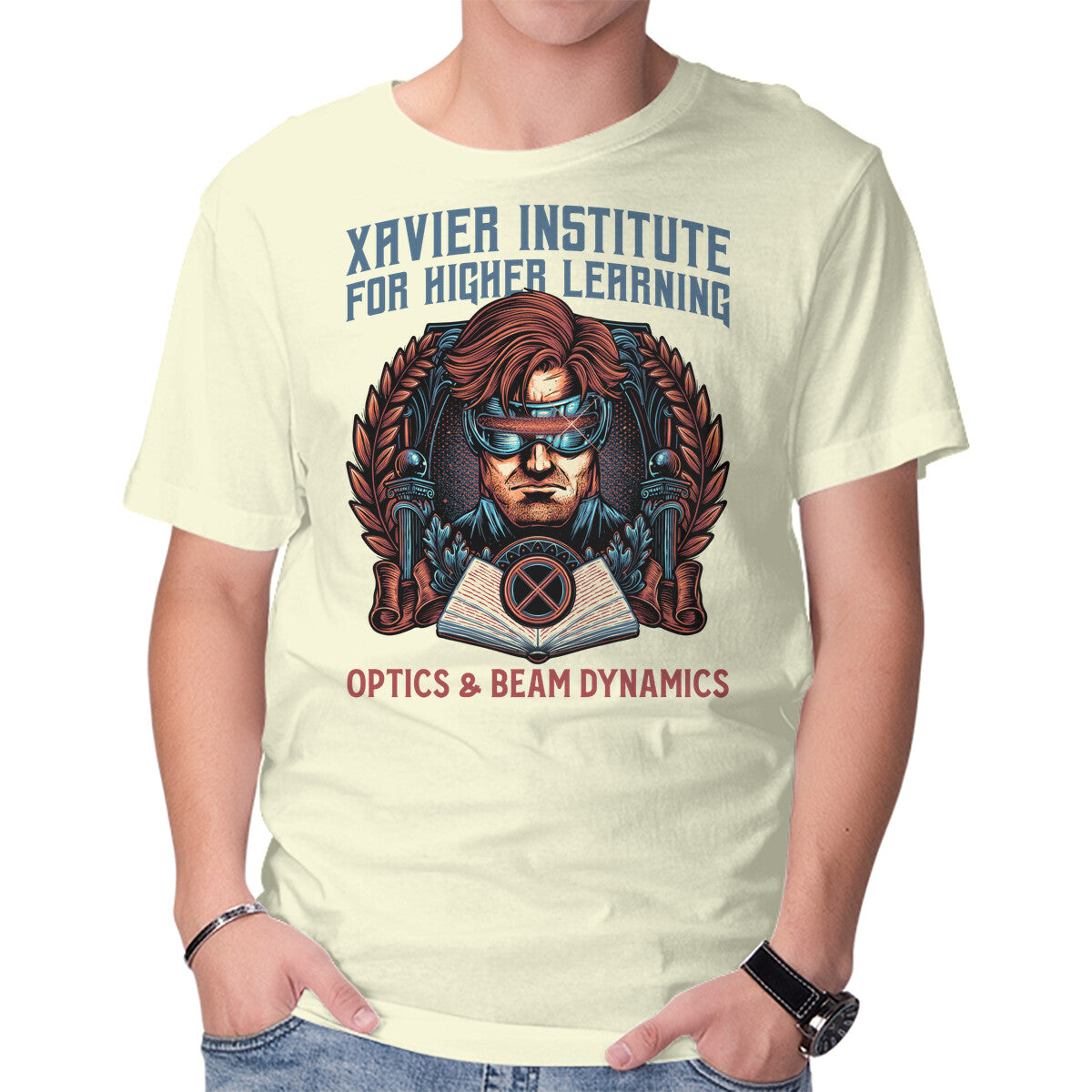 Optics And Beam Dynamics – Sci-Fi Graphic T-Shirt