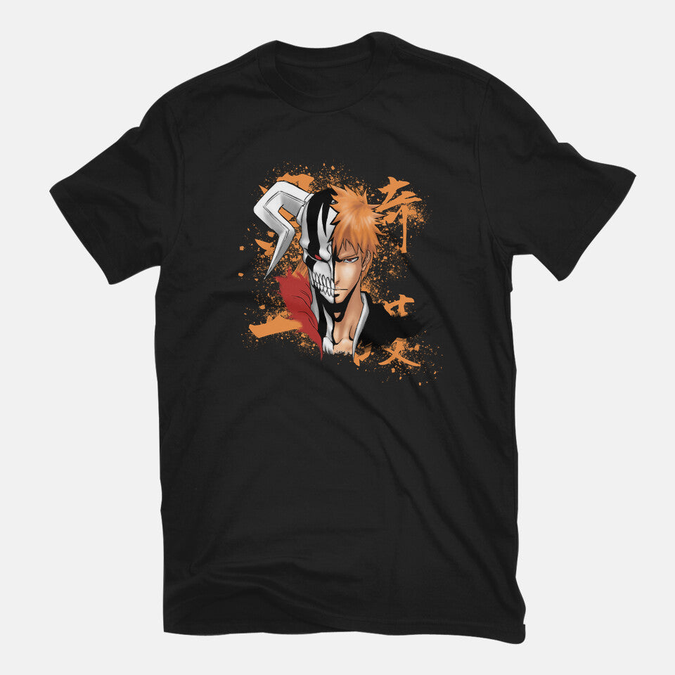 Soul Reaper – Anime Graphic T-Shirt in black, flat-lay product view