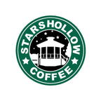 Stars Coffee – Coffee Graphic T-Shirt design artwork for white graphic T-shirt