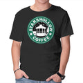 Stars Coffee – Coffee Graphic T-Shirt in black, product display