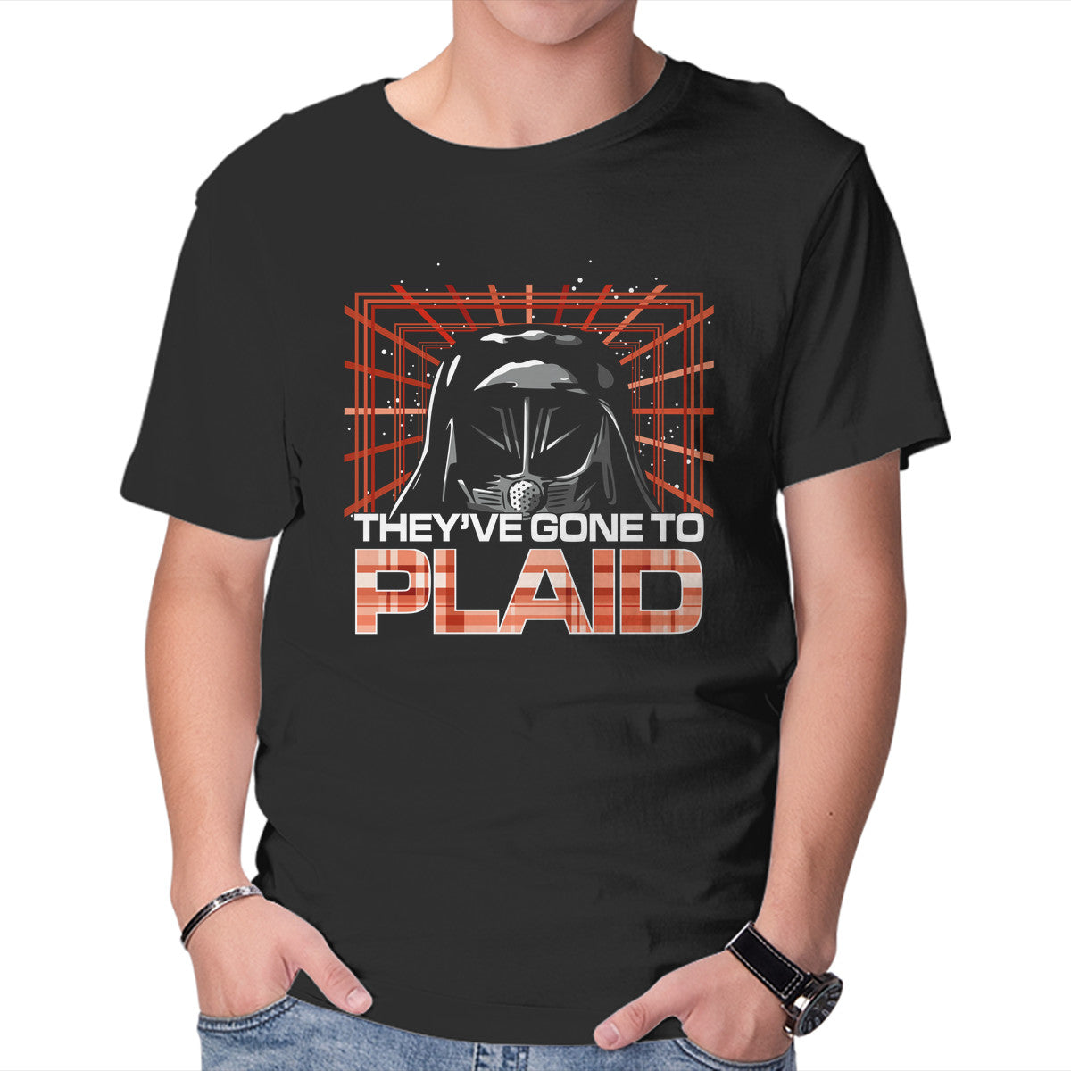 Ludicrous Speed – Sci-Fi Graphic T-Shirt in black, product display