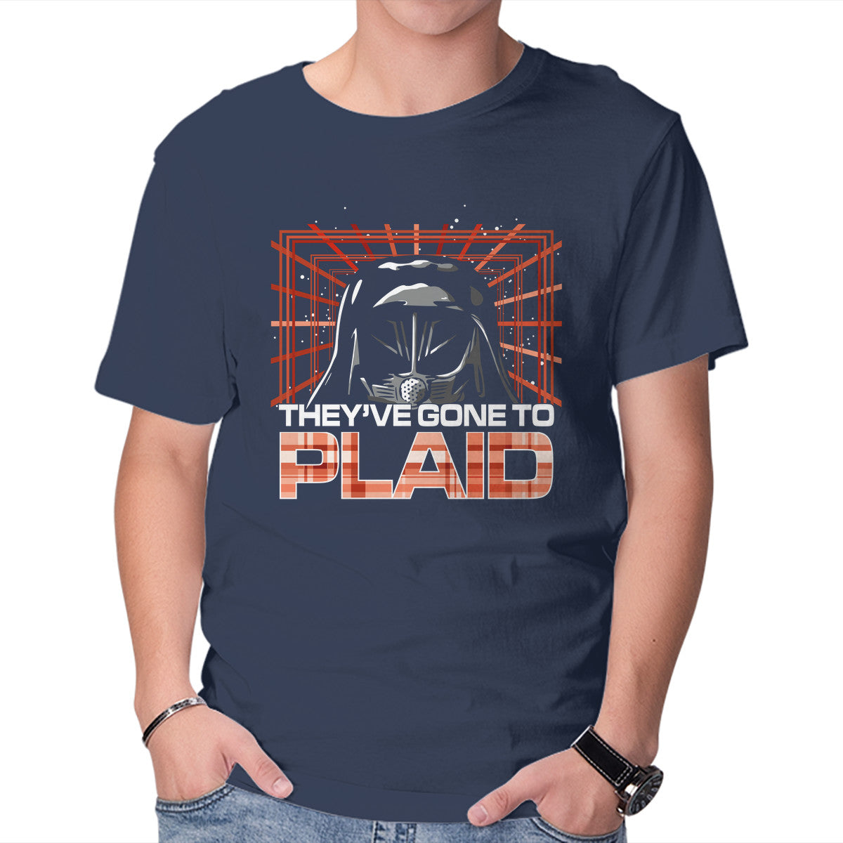 Ludicrous Speed – Sci-Fi Graphic T-Shirt in navy, product display