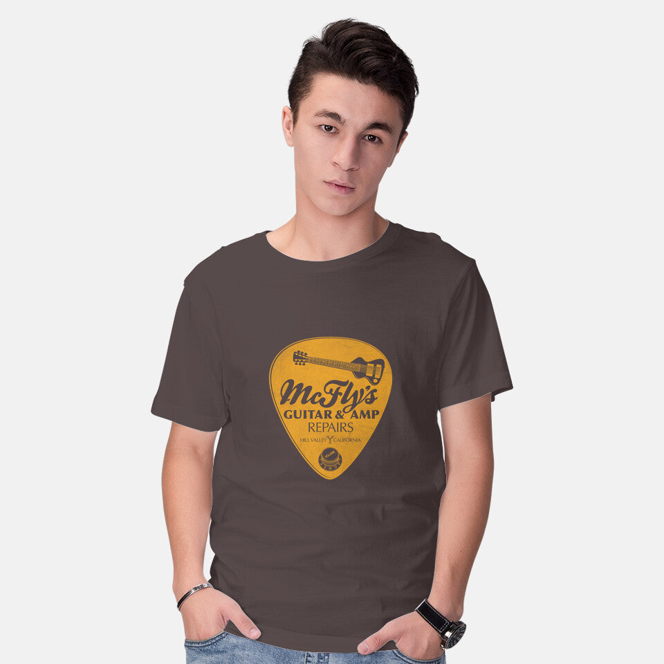 McFly's Guitar Repair – Sci-Fi Graphic T-Shirt