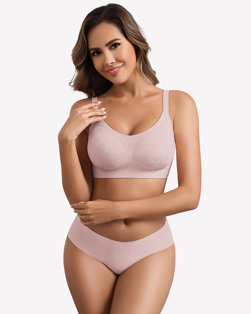 Jelly Wireless Bras Full Coverage Everyday Bras