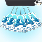 Custom Photo Air Fresheners  - Personalized Double Sided Photo Air Freshener, Customized Air Freshener for Car Wardrobe Bathroom Hanging Ornaments (A5-Irregular Shape)