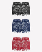 Boyshorts Panties Lace Boxer Briefs