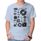 Data Graphic T-Shirt in blue, product display