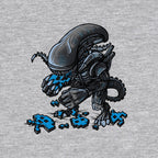 Alien Eats Alien – Sci-Fi Graphic T-Shirt