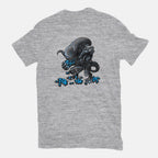 Alien Eats Alien – Sci-Fi Graphic T-Shirt