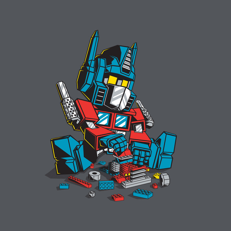 Autoblocks – Sci-Fi Graphic T-Shirt design artwork for charcoal graphic T-shirt