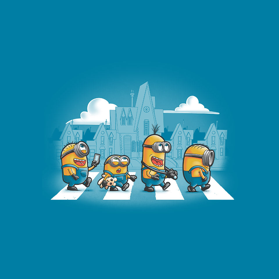 Yellow Road – Movie Graphic T-Shirt design artwork for turquoise graphic T-shirt