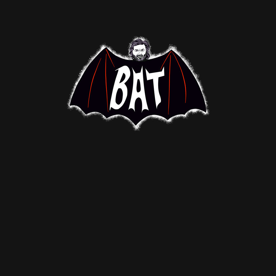 Bat! – Fantasy Graphic T-Shirt design artwork for black graphic T-shirt