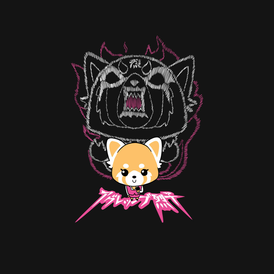 Release The Rage – Anime Graphic T-Shirt design artwork for black graphic T-shirt