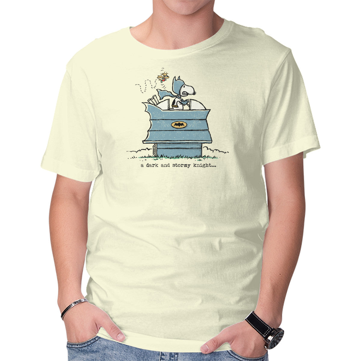A Dark And Stormy Knight – Dog Graphic T-Shirt