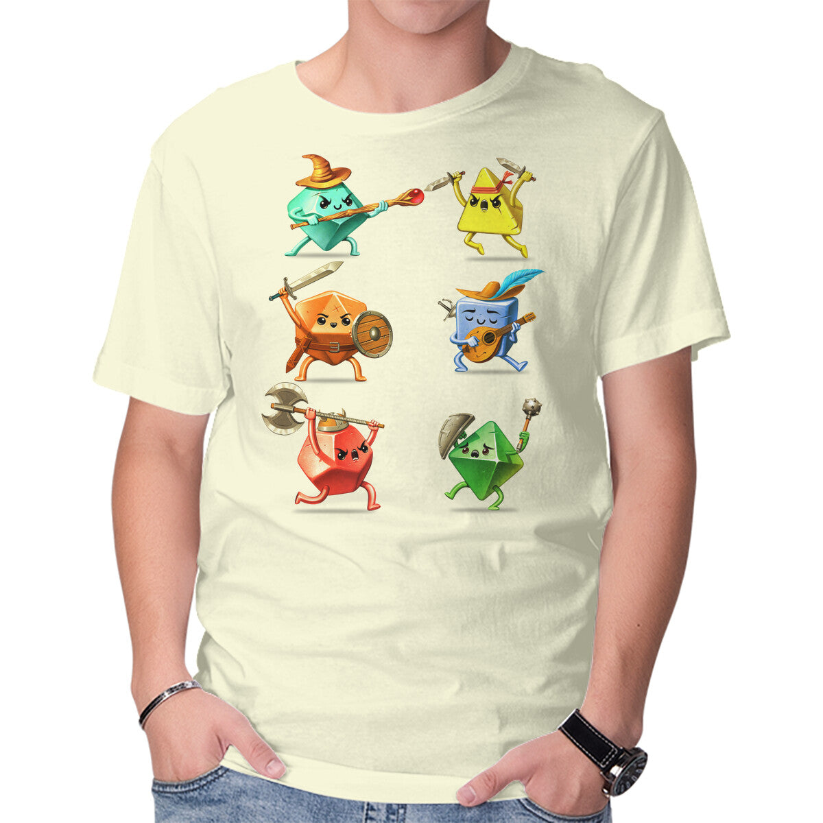 RPG Dice Party – Gaming Graphic T-Shirt