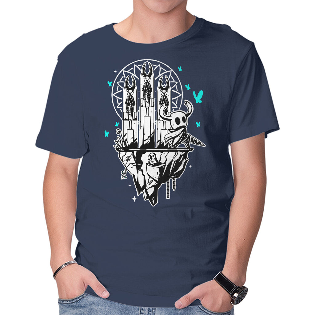 Bug Knights – Gaming Graphic T-Shirt in navy, product display