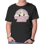 Sashay Away – Animal Graphic T-Shirt in black, product display