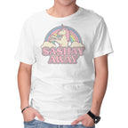 Sashay Away – Animal Graphic T-Shirt in white, product display