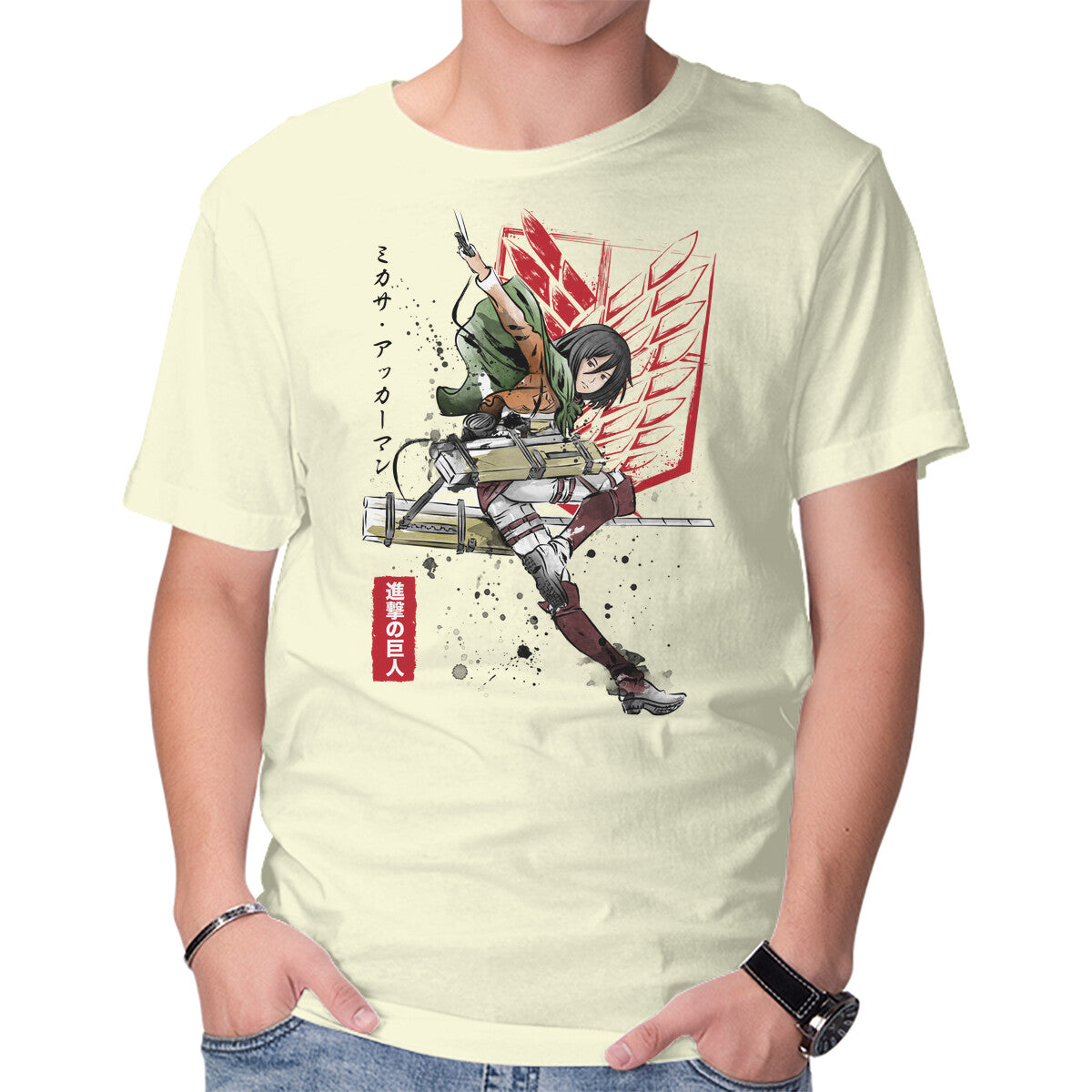 Soldier Mikasa – Anime Graphic T-Shirt