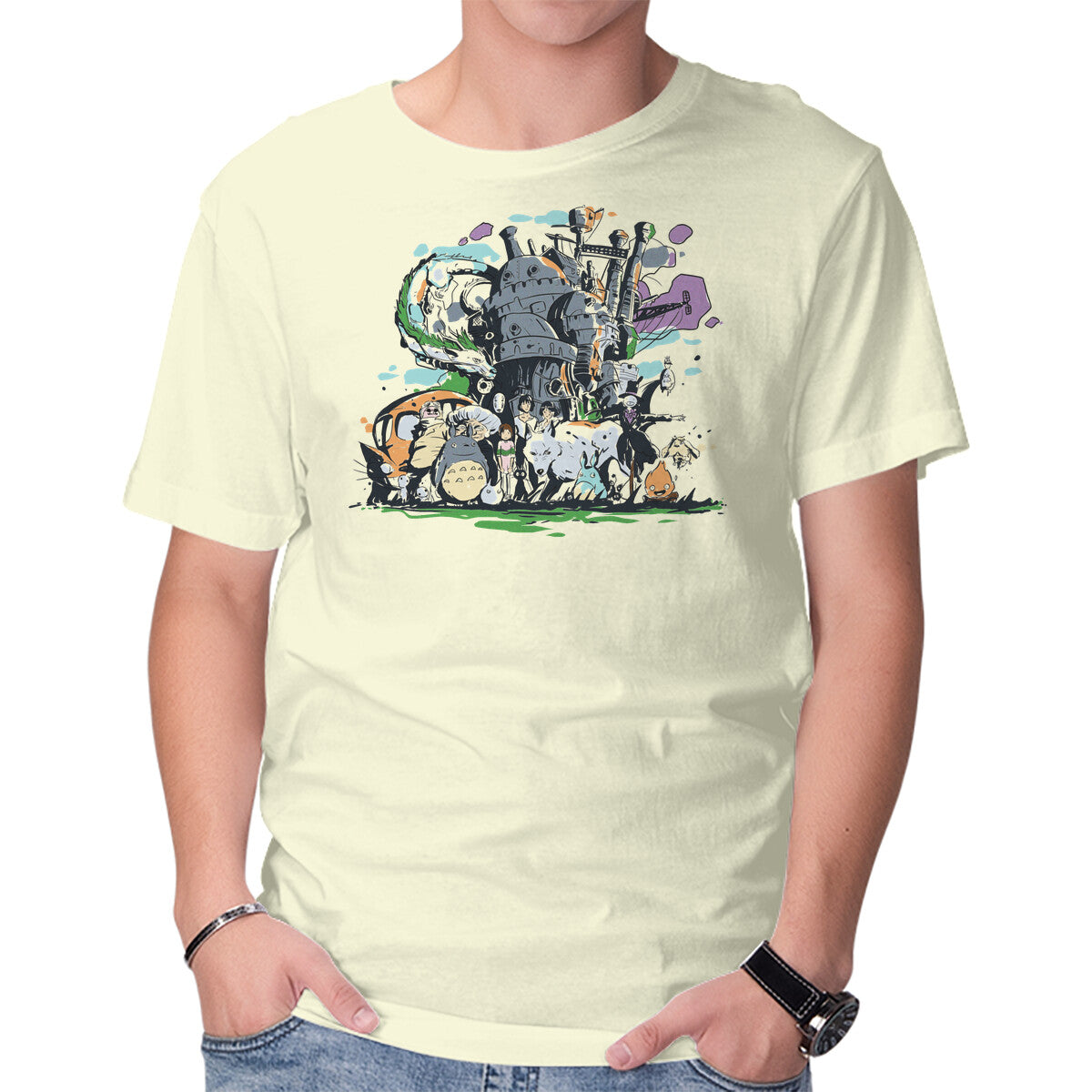 Miyazaki Universe – Anime Graphic T-Shirt