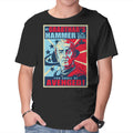 By Grabthar's Hammer – Sci-Fi Graphic T-Shirt in black, product display