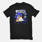 Gotta Go Fast & Furious – Gaming Graphic T-Shirt in black, flat-lay product view