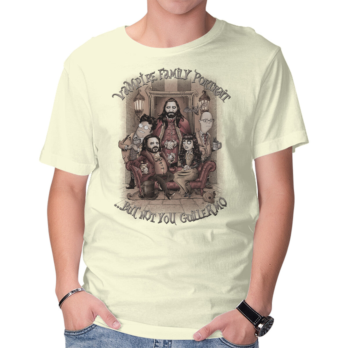 Vampire Family Portrait – Fantasy Graphic T-Shirt